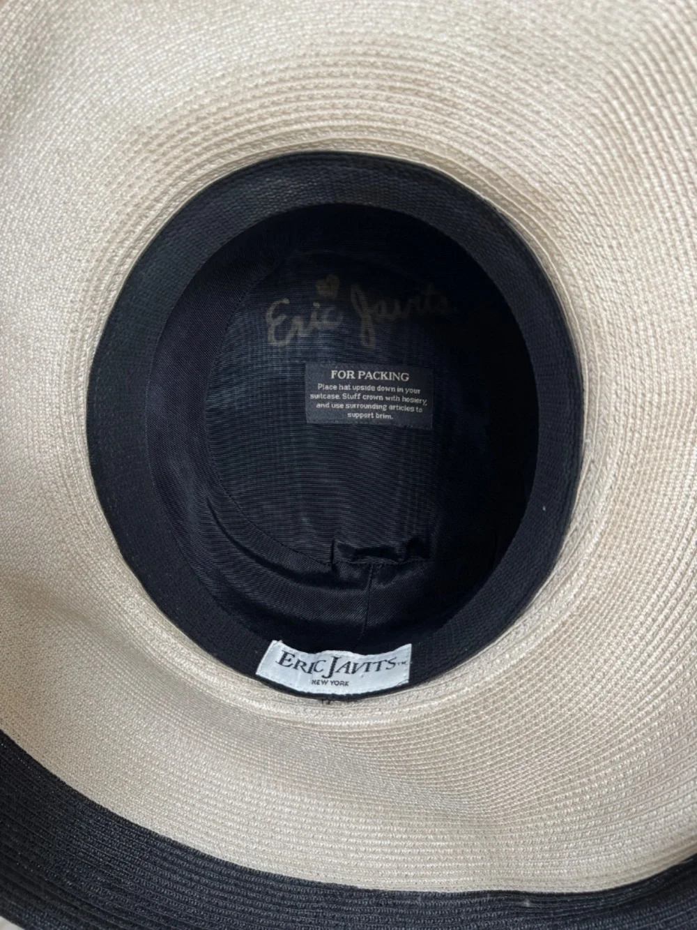 Elegant Vintage Eric Javits Hat - Picture 5 of 5